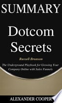Summary of Dotcom Secrets - Cover