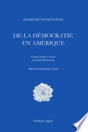 De la démocratie en Amérique: édition abrégée - Cover