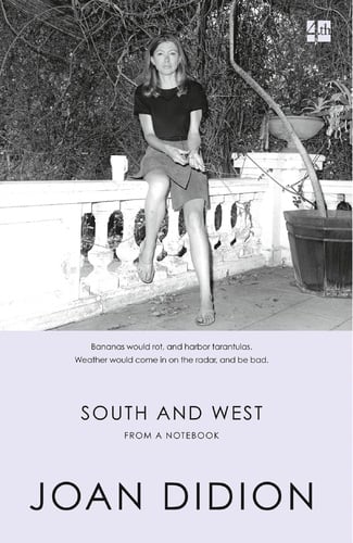 South and West: From A Notebook - Cover