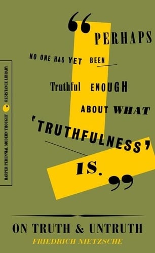 On Truth & Untruth - Cover