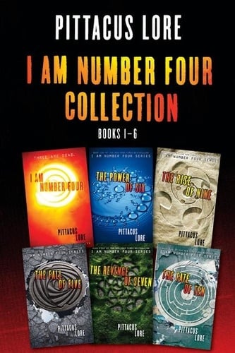 I Am Number Four Collection: Books 1-6 - Cover