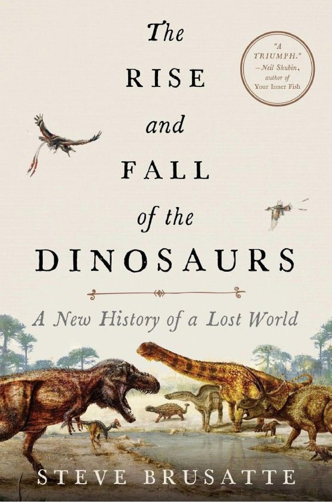 The Rise and Fall of the Dinosaurs - Cover