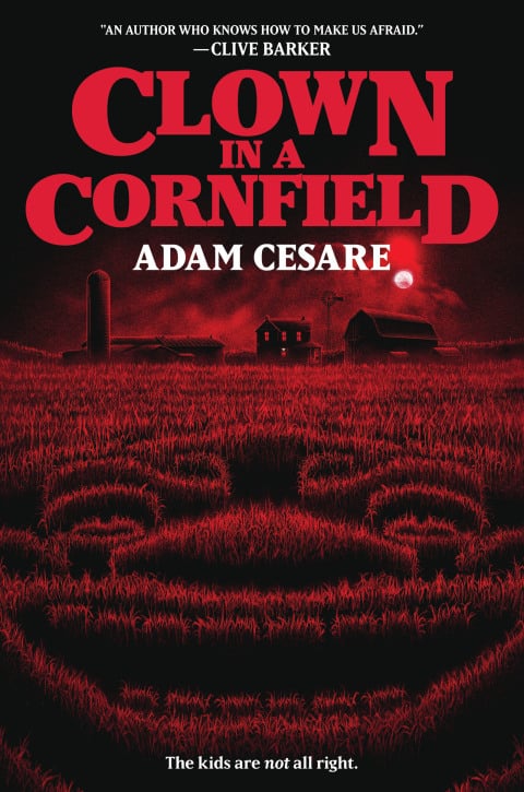 Clown in a Cornfield - Cover