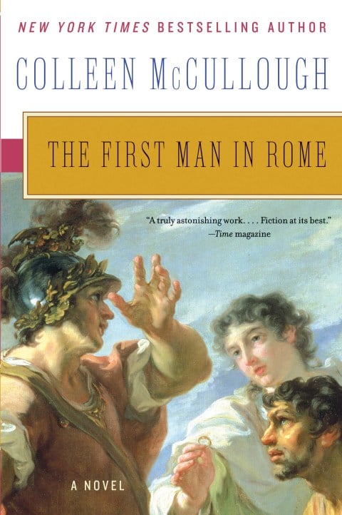 The First Man in Rome - Cover
