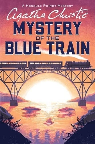 The Mystery of the Blue Train - Cover