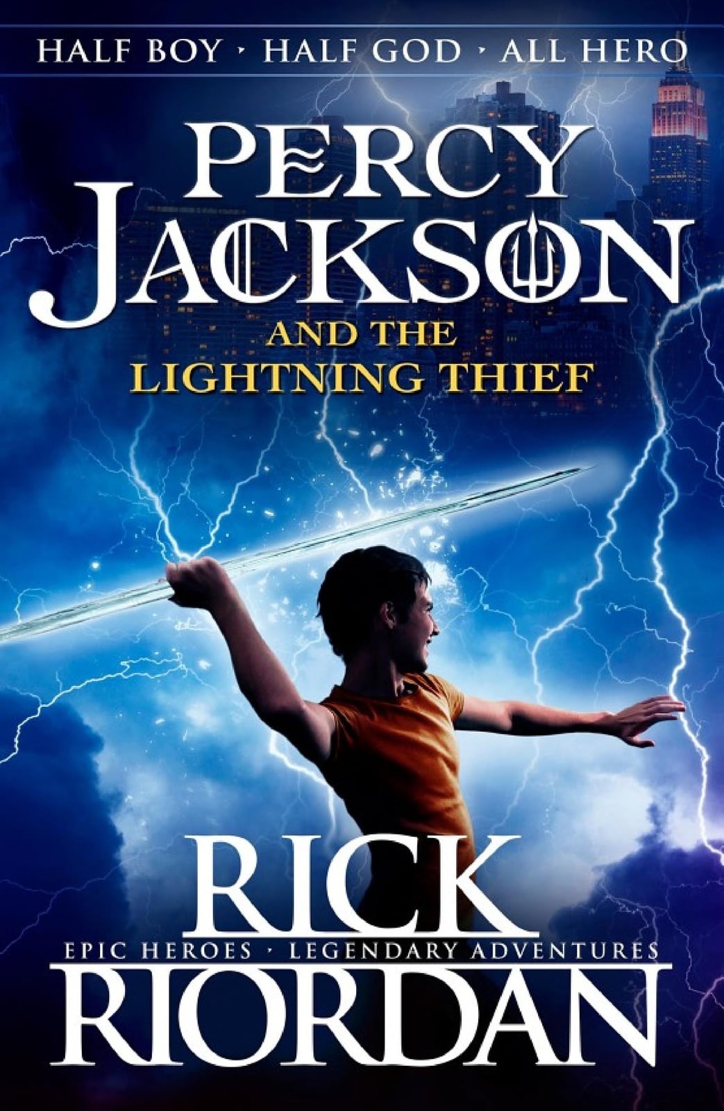 Percy Jackson and the Lightning Thief (Book 1) - Cover