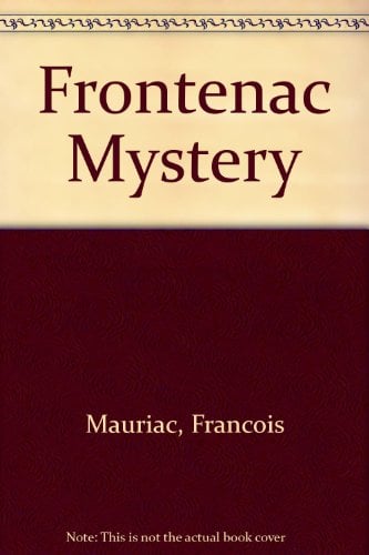 Le mystère Frontenac - Cover