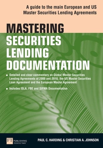 Mastering Securities Lending Documentation - Cover