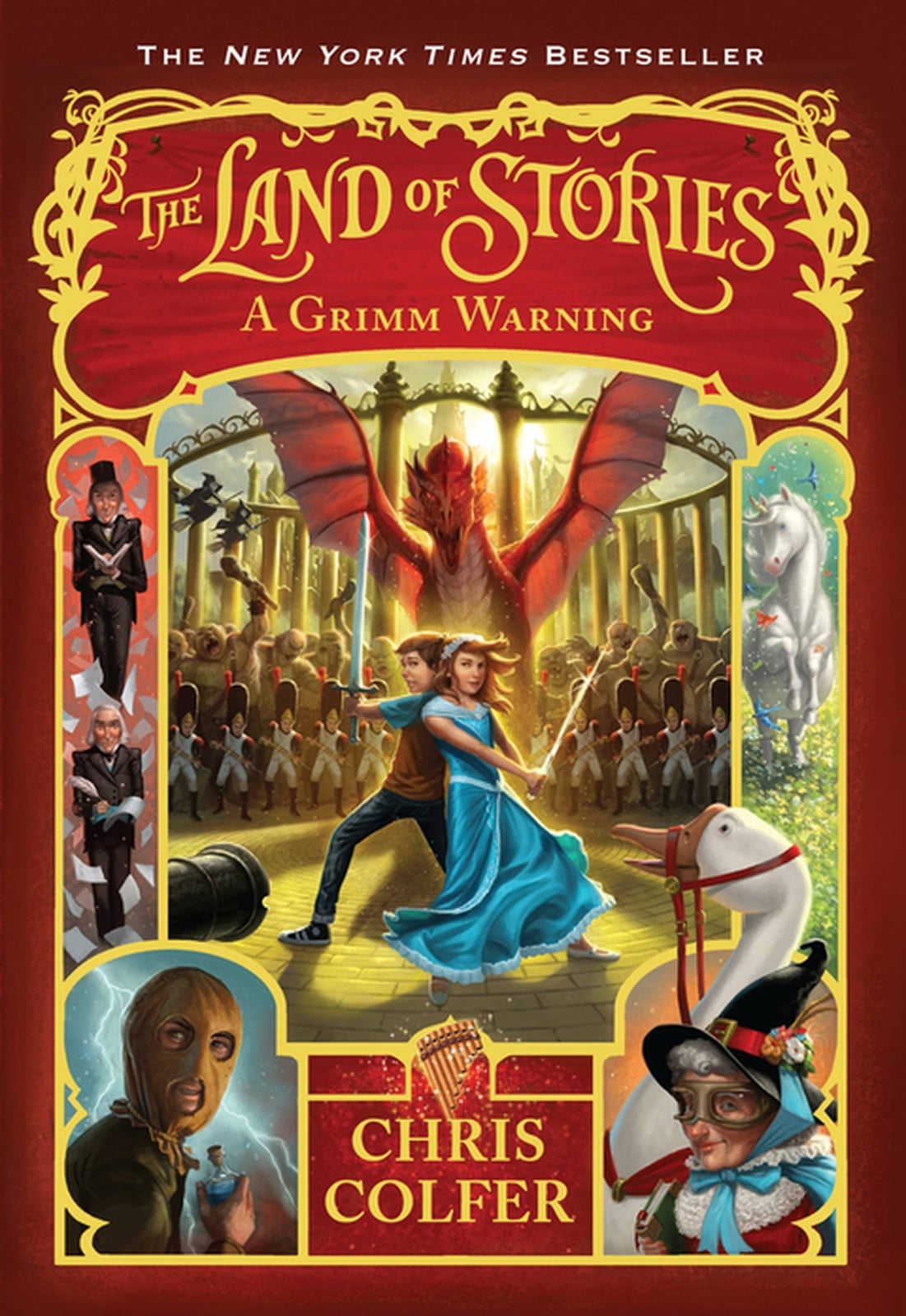 The Land of Stories: A Grimm Warning - Cover