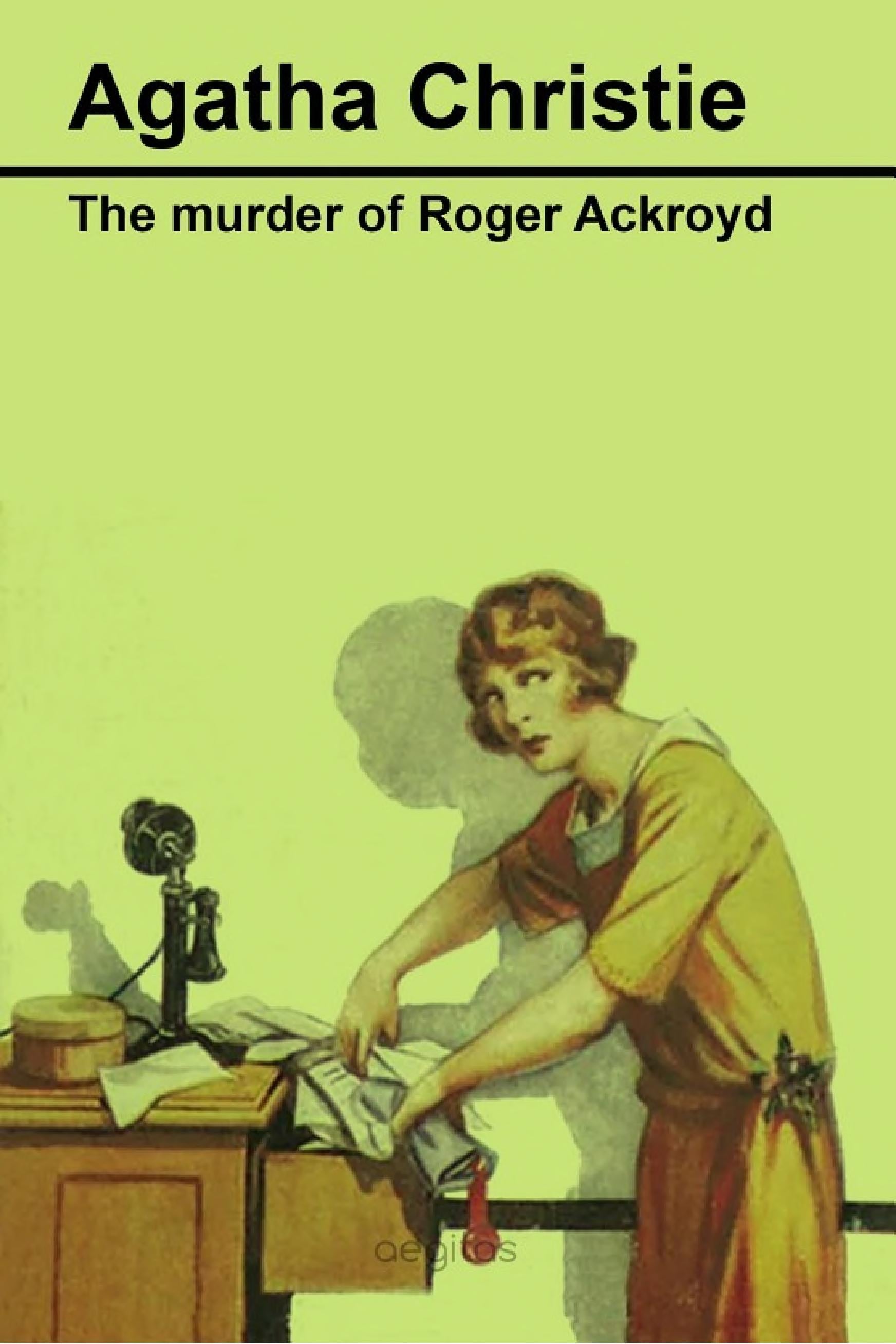 The Murder of Roger Ackroyd - Cover