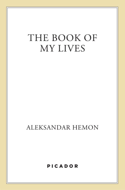 The Book of My Lives - Cover