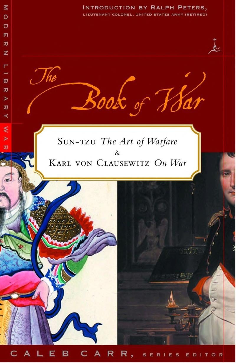 The Book of War: Includes The Art of War by Sun Tzu & On War by Karl von Clausewitz - Cover
