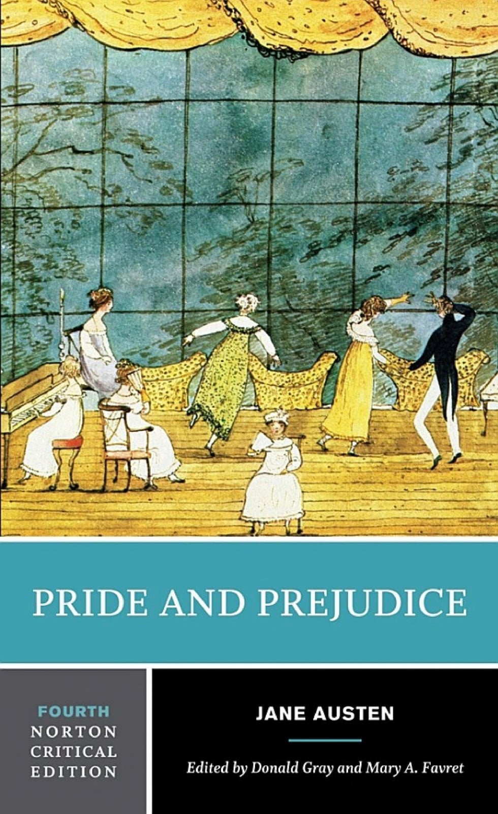 Pride and Prejudice (Fourth Edition) (Norton Critical Editions) - Cover