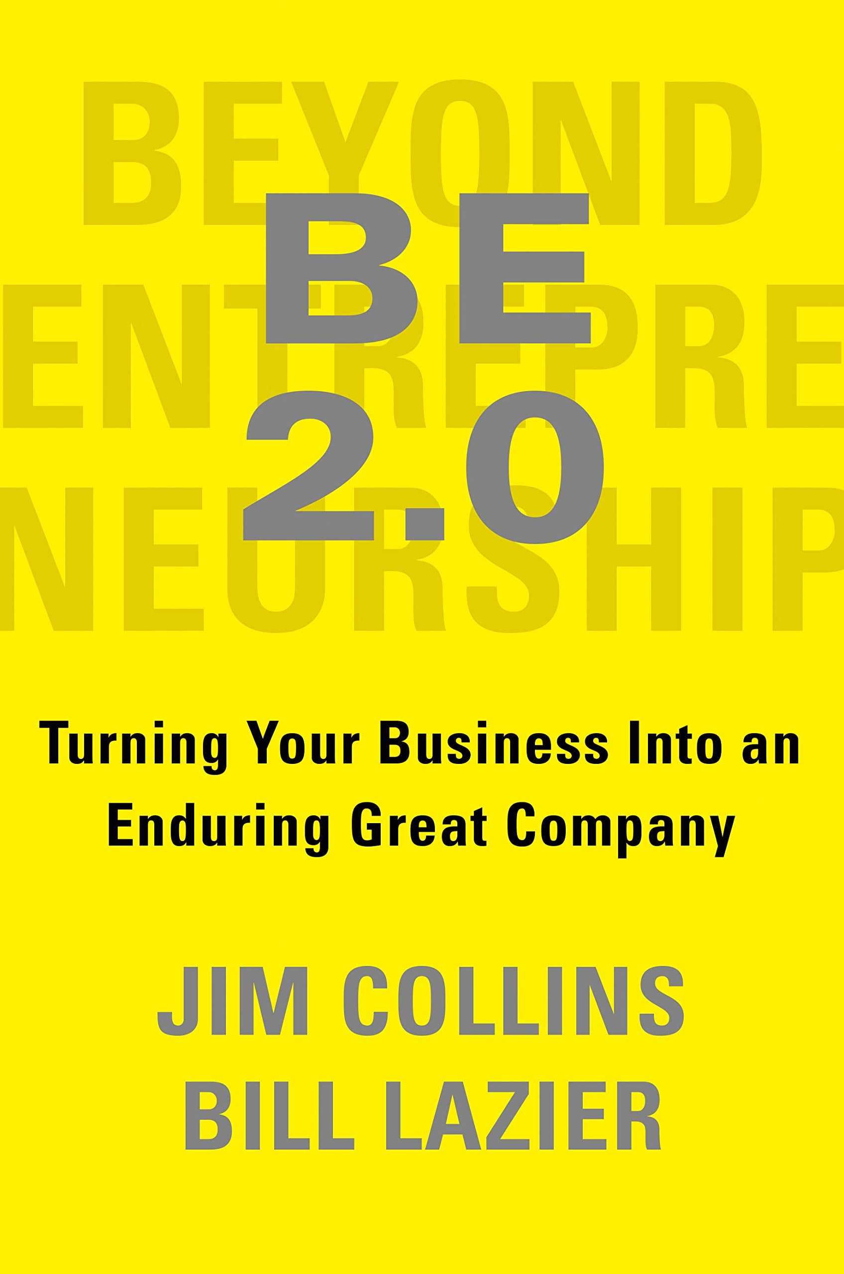 BE 2.0 (Beyond Entrepreneurship 2.0) - Cover