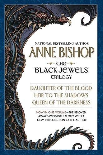 The Black Jewels Trilogy: Daughter of the Blood, Heir to the Shadows, Queen of the Darkness - Cover