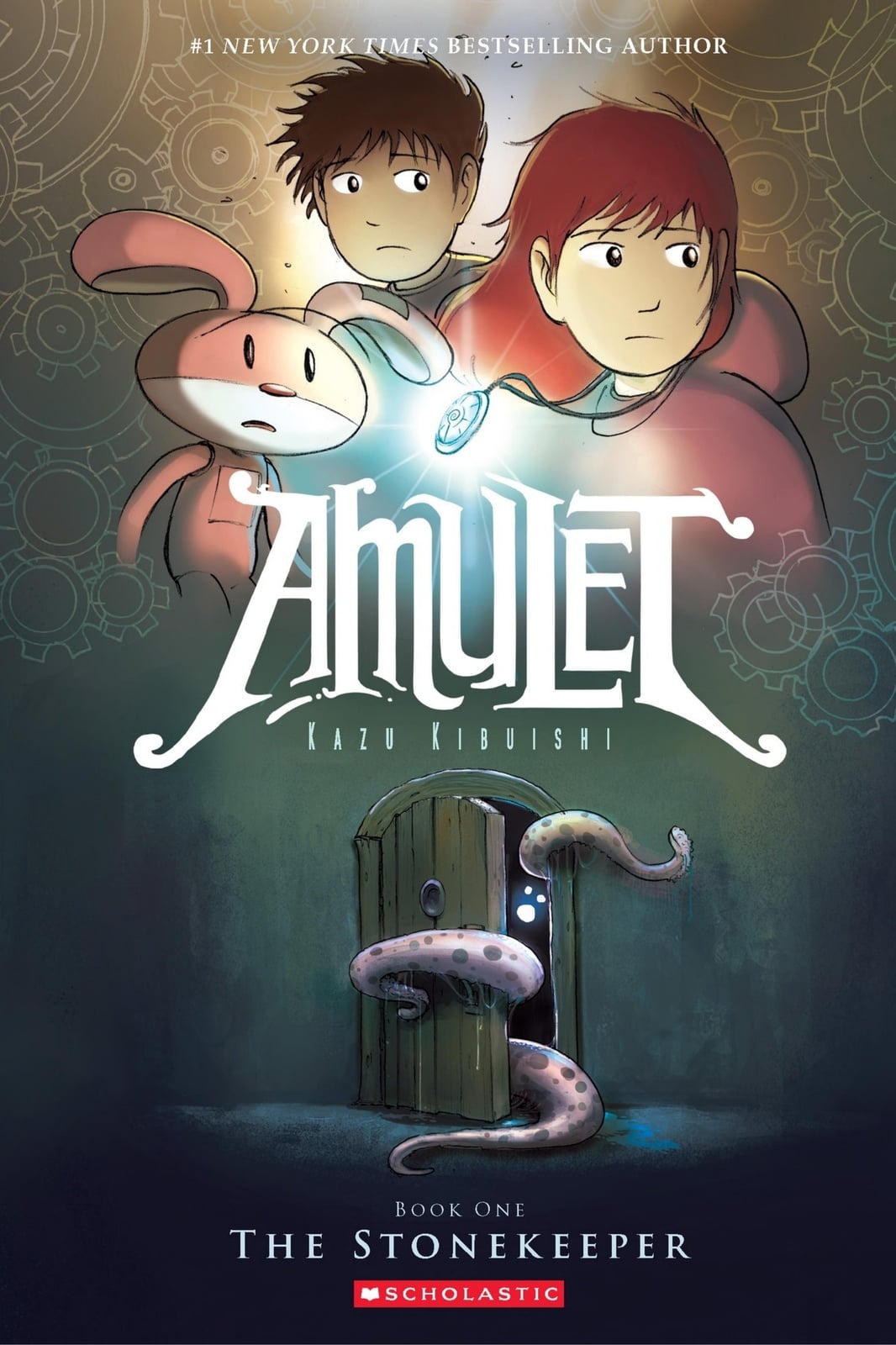 The Stonekeeper: A Graphic Novel (Amulet #1) - Cover