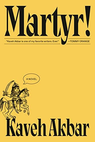 Martyr!: A novel - Cover