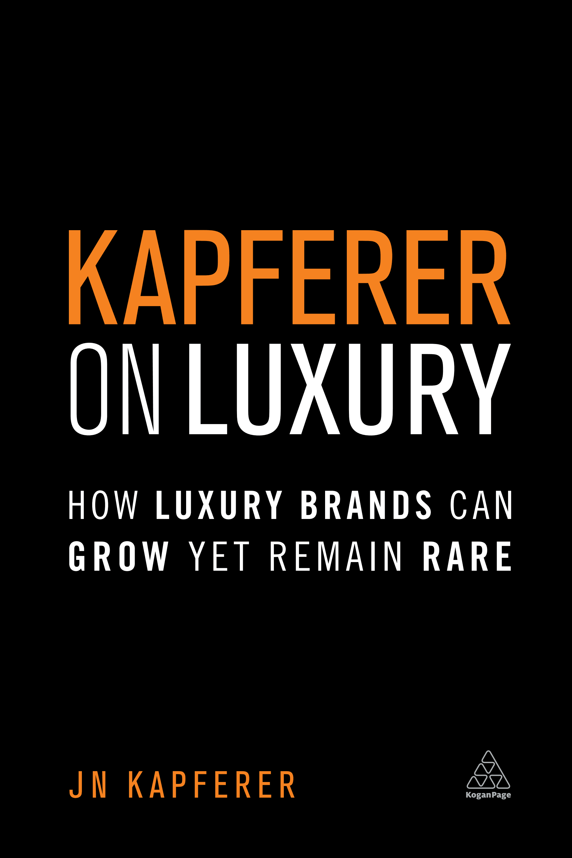 Kapferer on Luxury - Cover