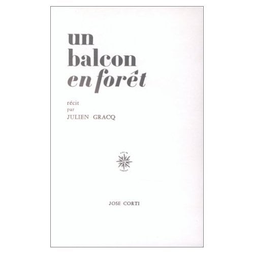 Un balcon en forêt - Cover