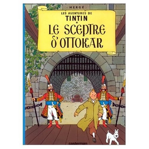 Le sceptre d'Ottokar - Cover