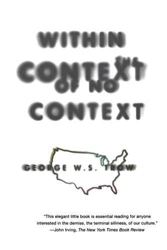 Within the Context of No Context - Cover