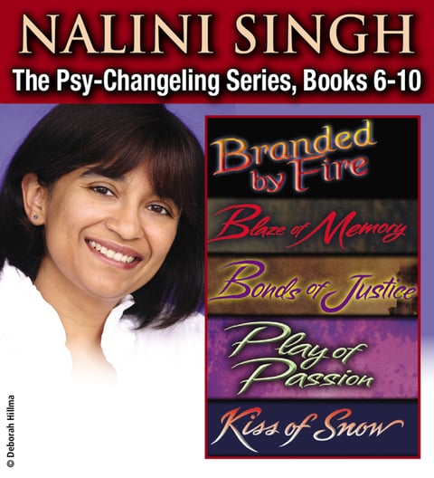Nalini Singh: The Psy-Changeling Series Books 6-10 - Cover