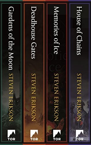 Malazan Book of the Fallen: Books 1-4 - Cover