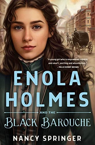 Enola Holmes and the Black Barouche - Cover
