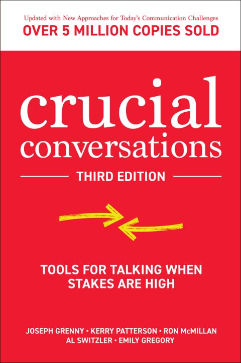 Crucial Conversations: Tools for Talking When Stakes are High, Third Edition - Cover