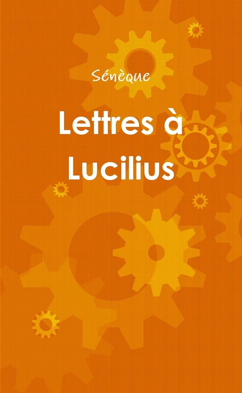 Lettres à Lucilius - Cover