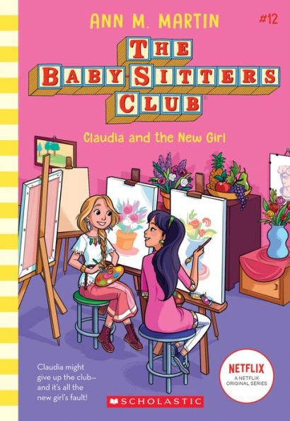 Claudia and the New Girl (The Baby-Sitters Club #12) - Cover