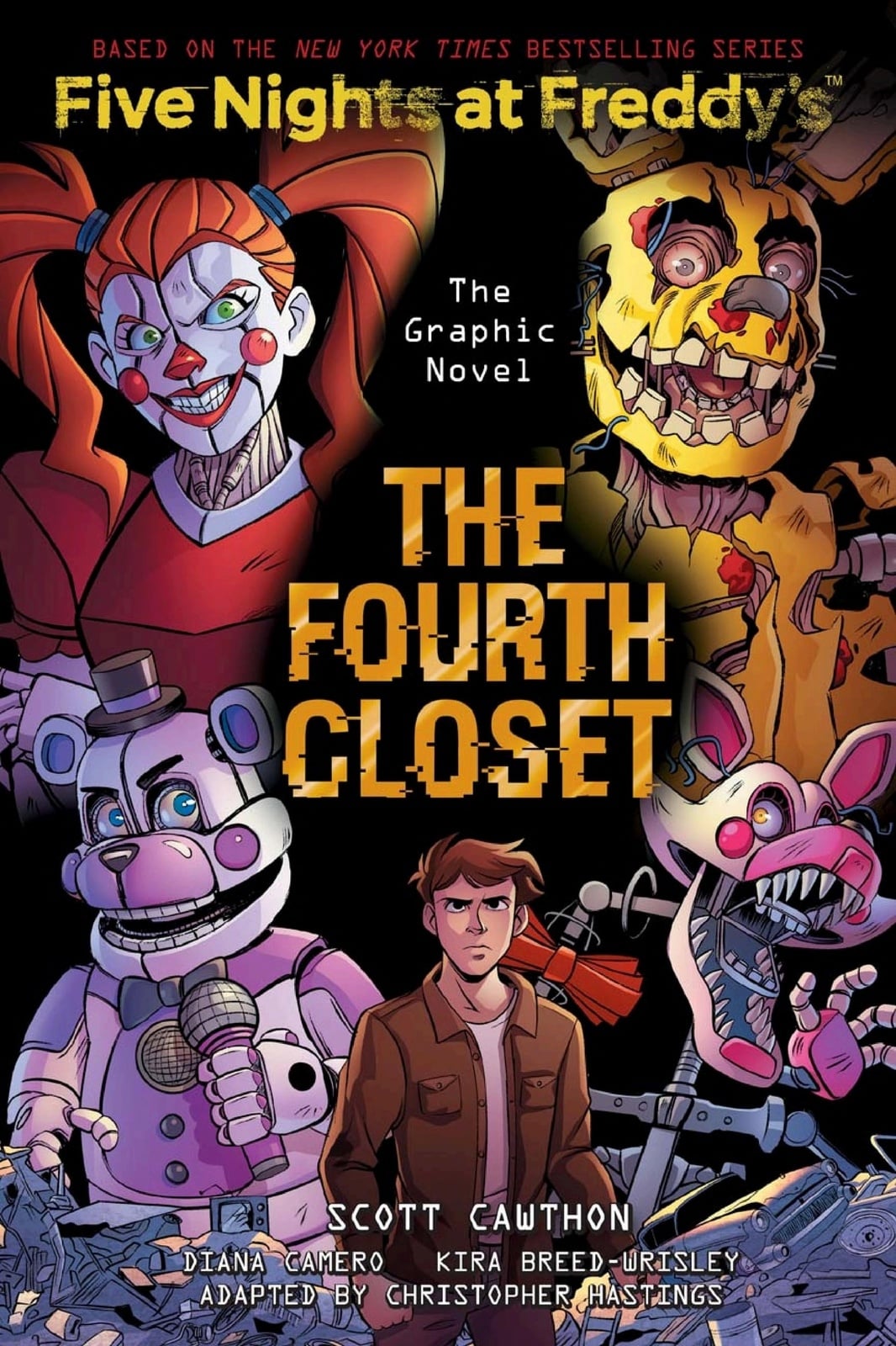 The Fourth Closet: Five Nights at Freddy’s (Five Nights at Freddy’s Graphic Novel #3) - Cover