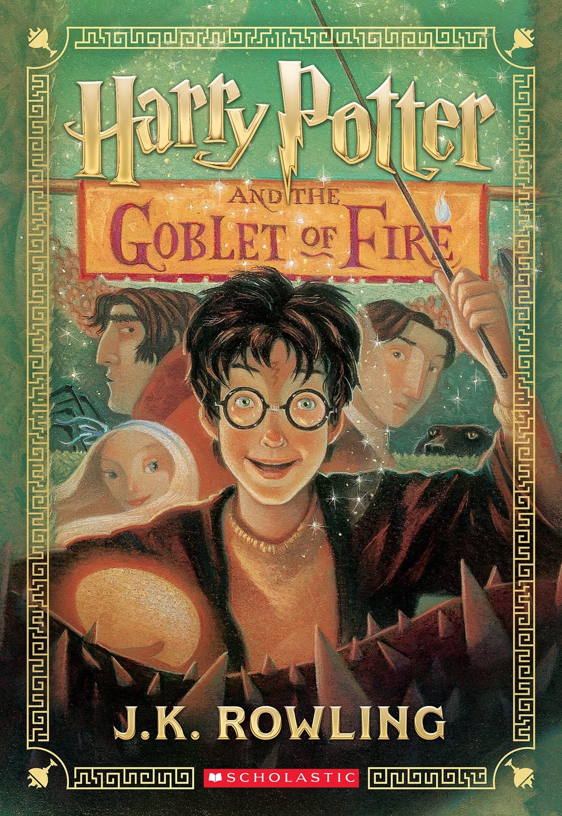 Harry Potter and the Goblet of Fire (Harry Potter, Book 4) - Cover