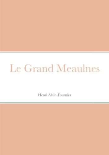Le Grand Meaulnes - Cover