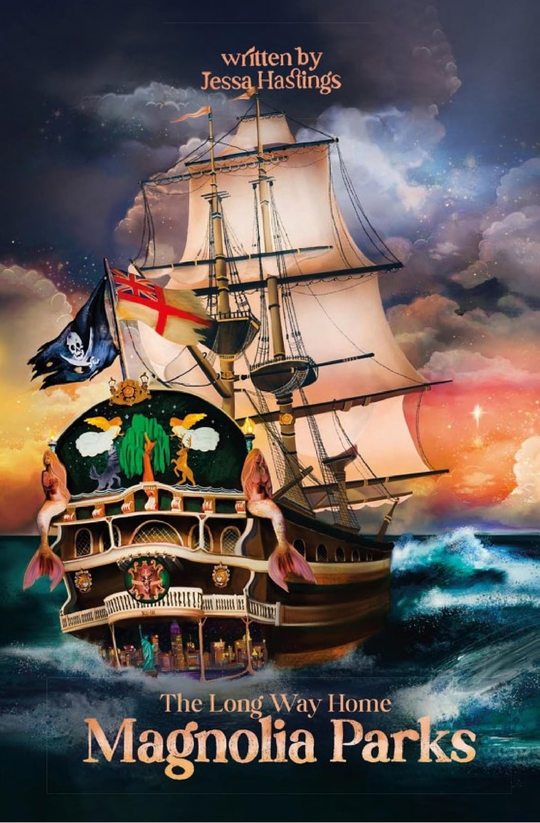 Magnolia Parks: The Long Way Home - Cover