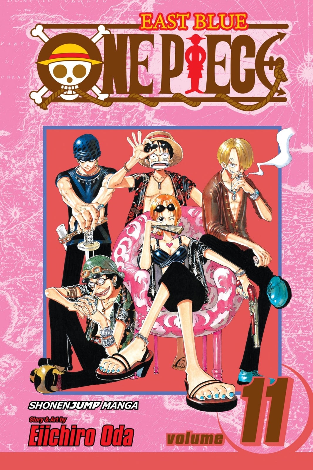 One Piece, Vol. 11 - Cover