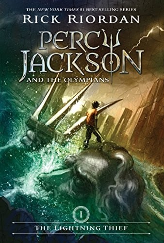 The Lightning Thief (Percy Jackson and the Olympians Series #1) - Cover