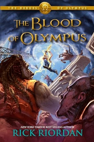 The Heroes of Olympus Book Five: The Blood of Olympus - Cover