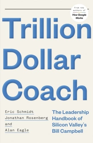 Trillion Dollar Coach - Cover