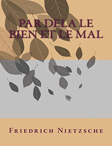 Par Dela le Bien et le Mal - Cover