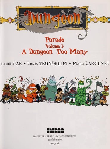 Dungeon: Parade - Cover