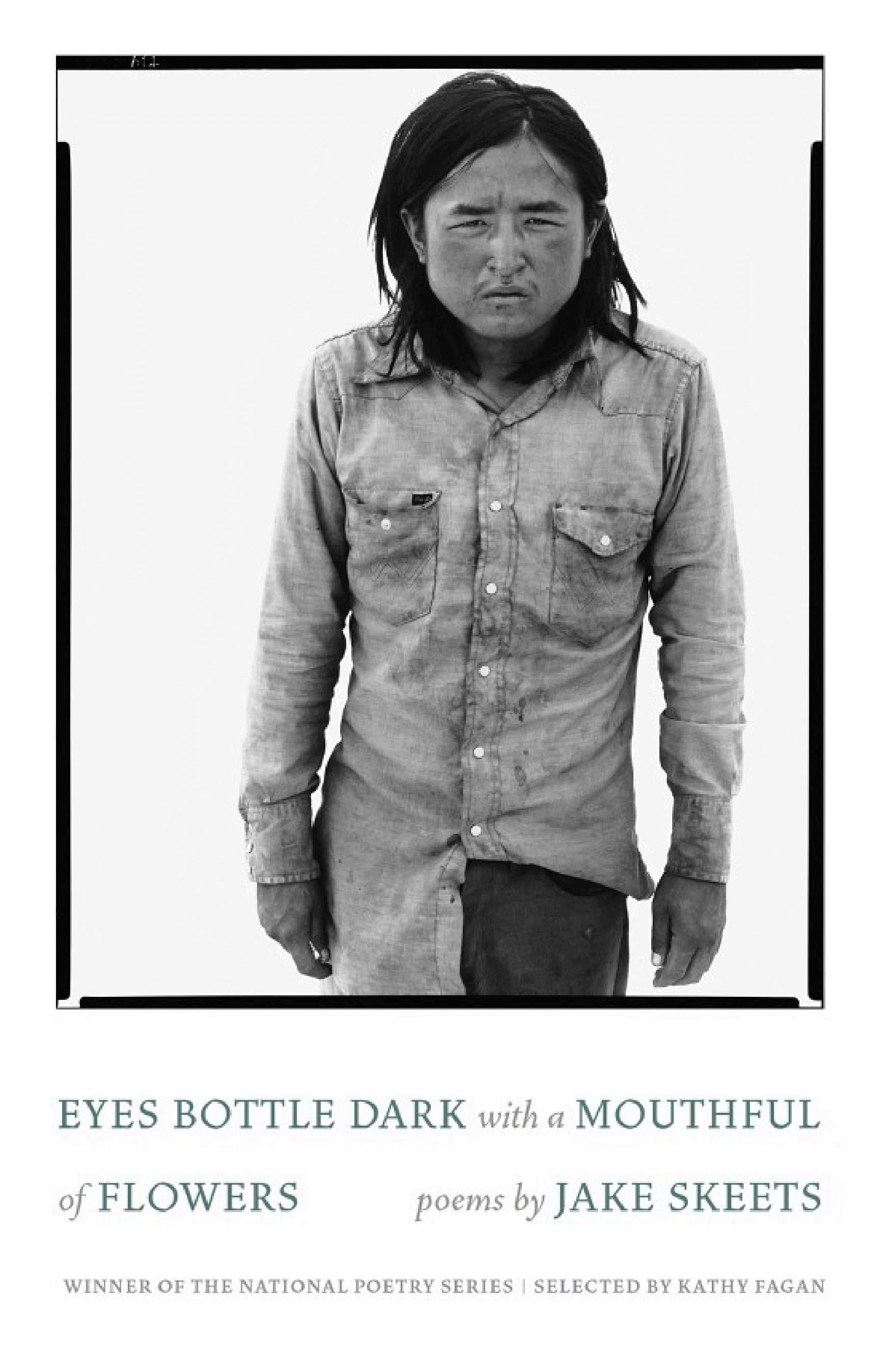Eyes Bottle Dark with a Mouthful of Flowers - Cover