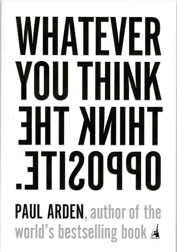 Whatever You Think, Think the Opposite - Cover