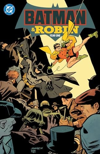 Batman and Robin: Year One - Cover