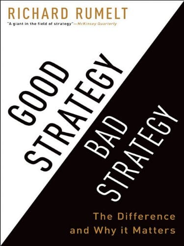 Good Strategy/Bad Strategy - Cover