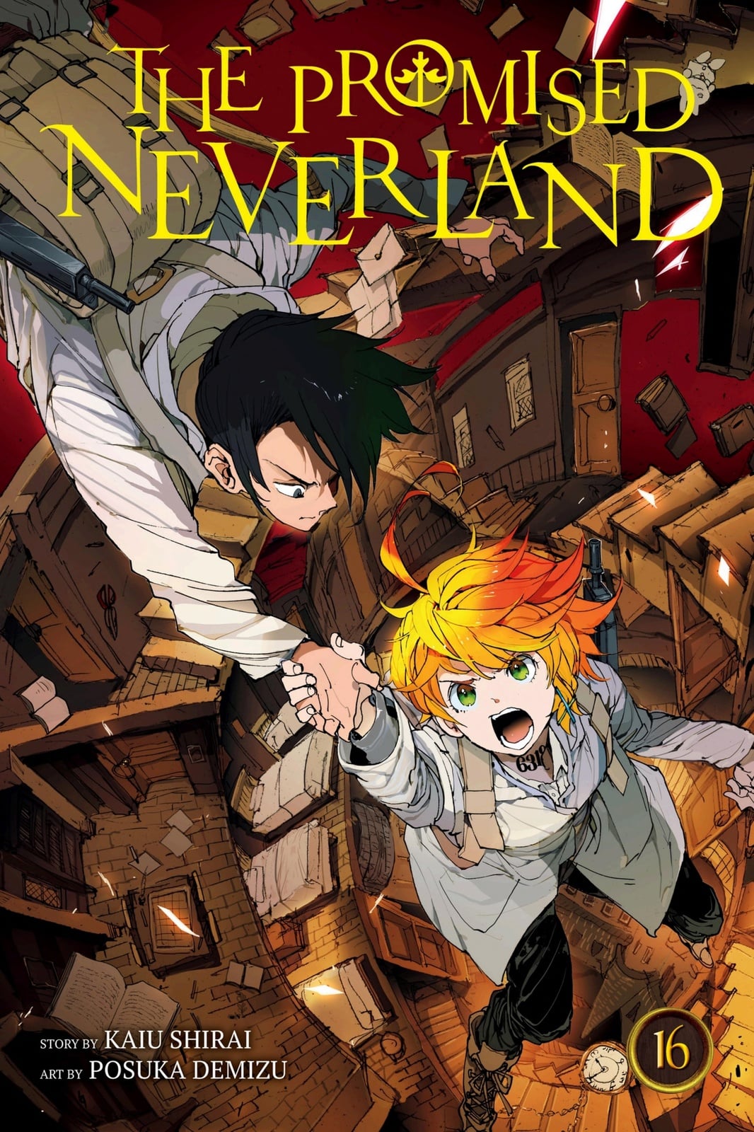 The Promised Neverland, Vol. 16: Lost Boy - Cover