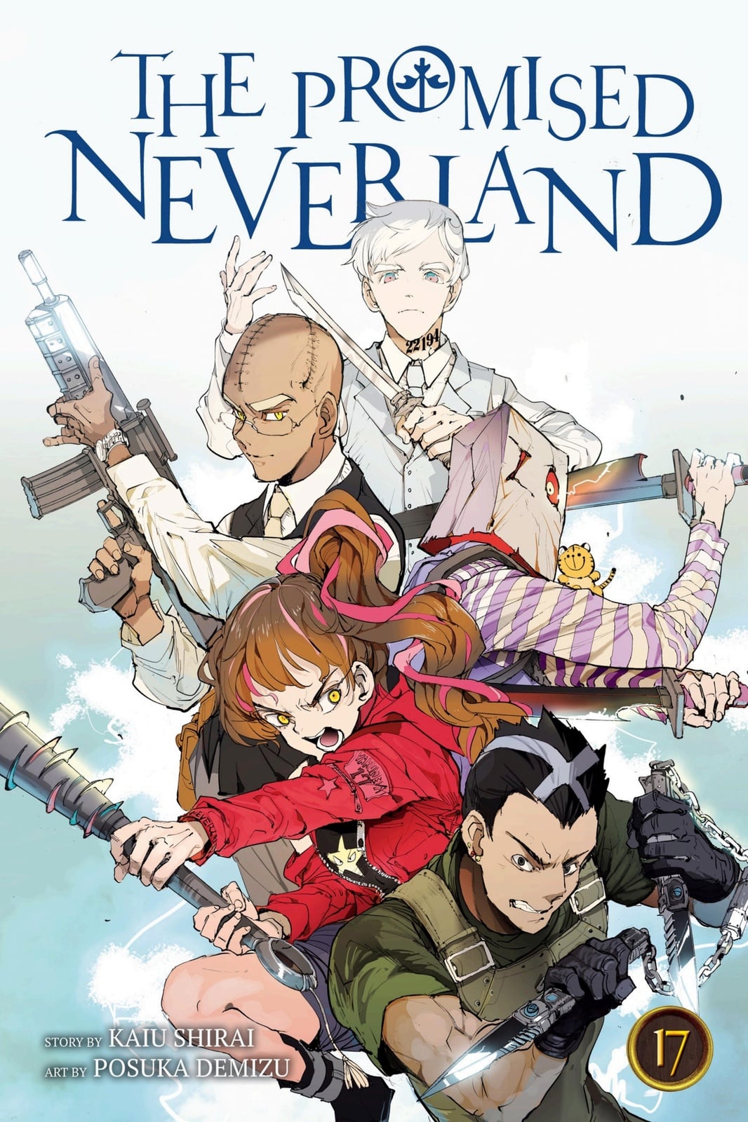 The Promised Neverland, Vol. 17: The Imperial Capital Battle - Cover