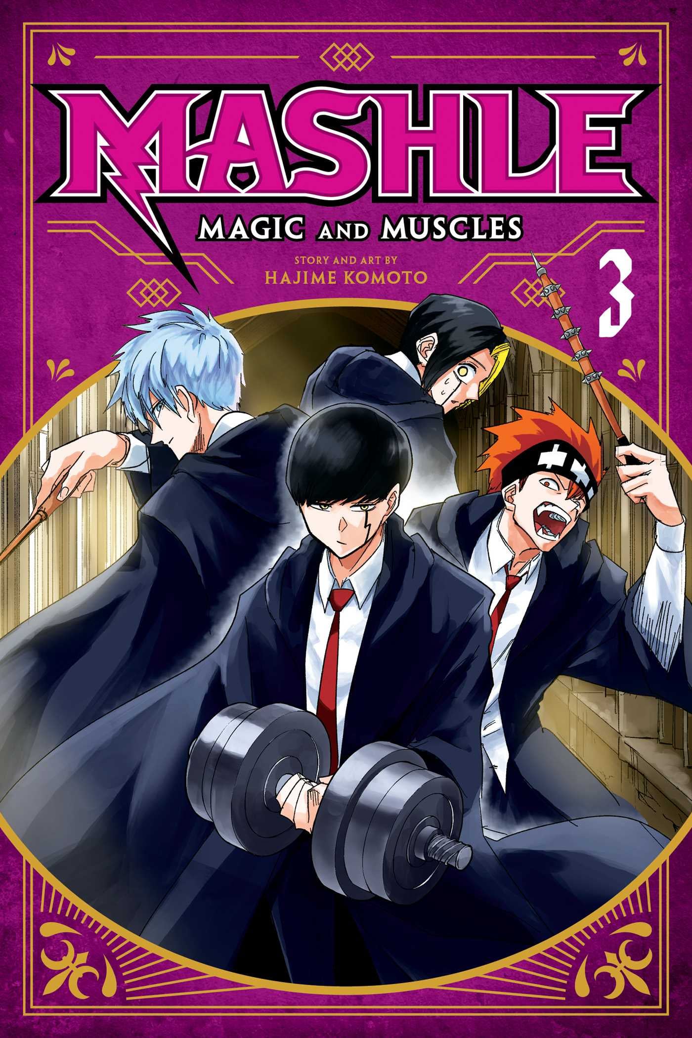 Mashle: Magic and Muscles, Vol. 3 - Cover
