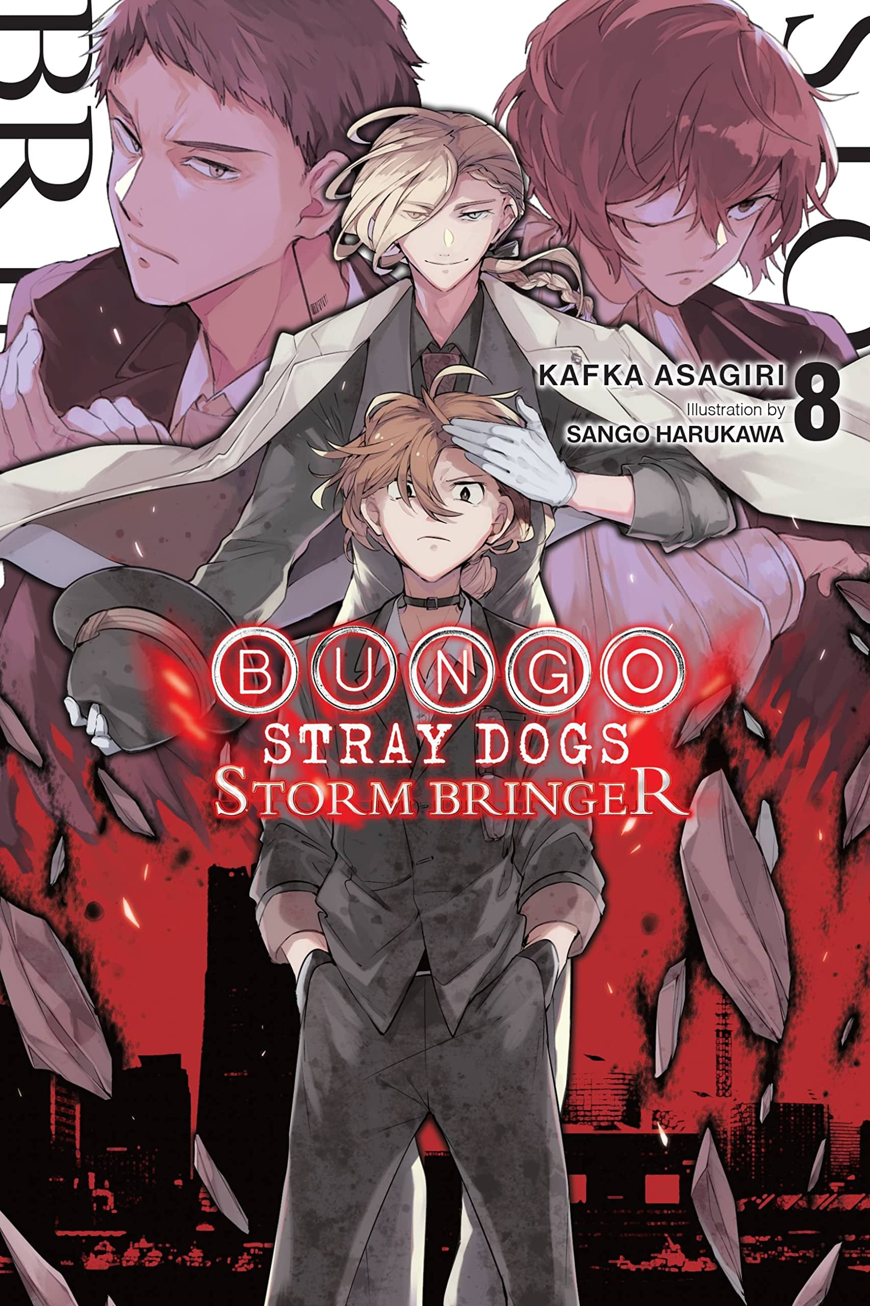 Bungo Stray Dogs, Vol. 8 (light novel) - Cover