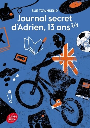 Journal secret d'Adrien, 13 ans 3/4 - Cover